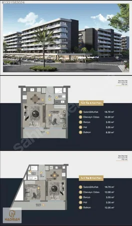 Sun City 2 Projesinde 1+1 Satılık Katta Daire — fotoğraf 16