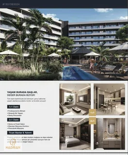 Sun City 2 Projesinde 1+1 Satılık Katta Daire — fotoğraf 18